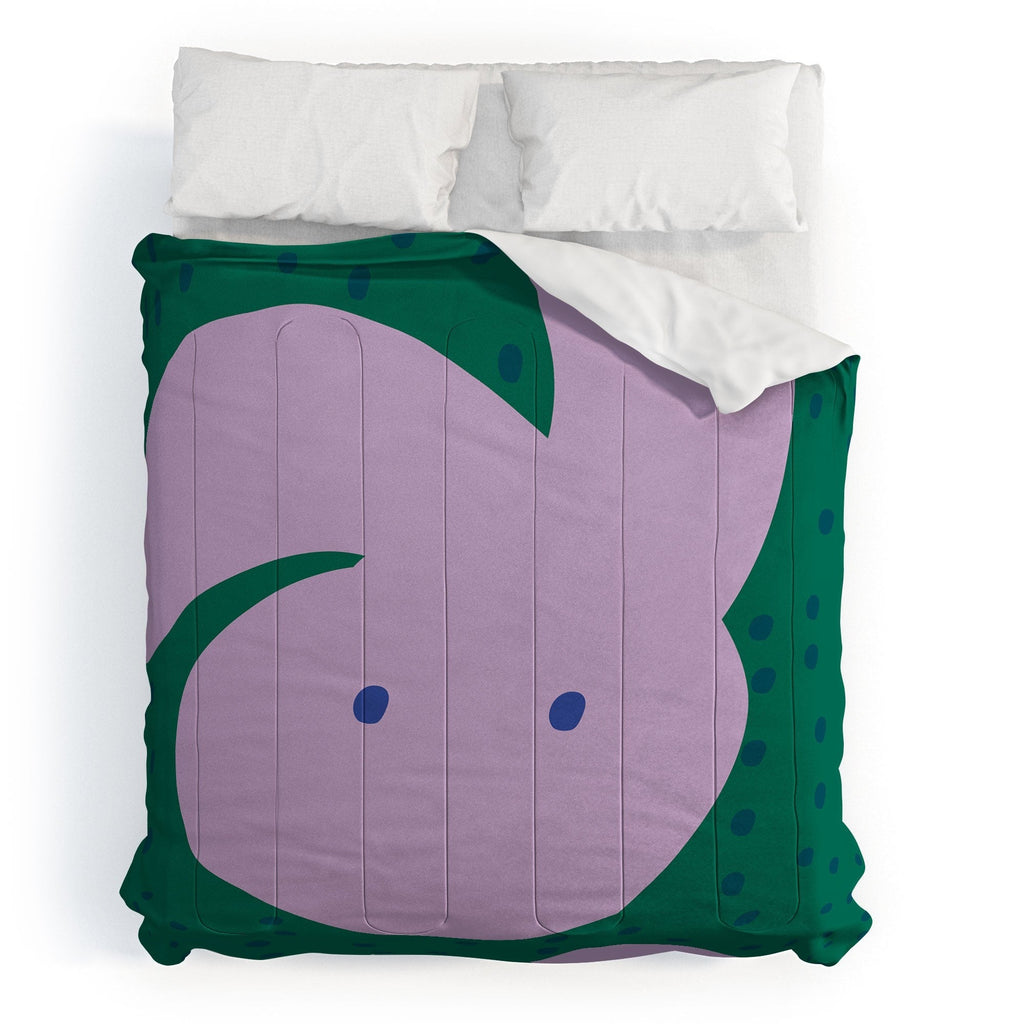Camilla Foss Pebbles and Rabbit Comforter