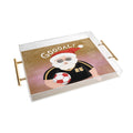 Design by Spark Sporty Soccer Santa Acrylic Tray