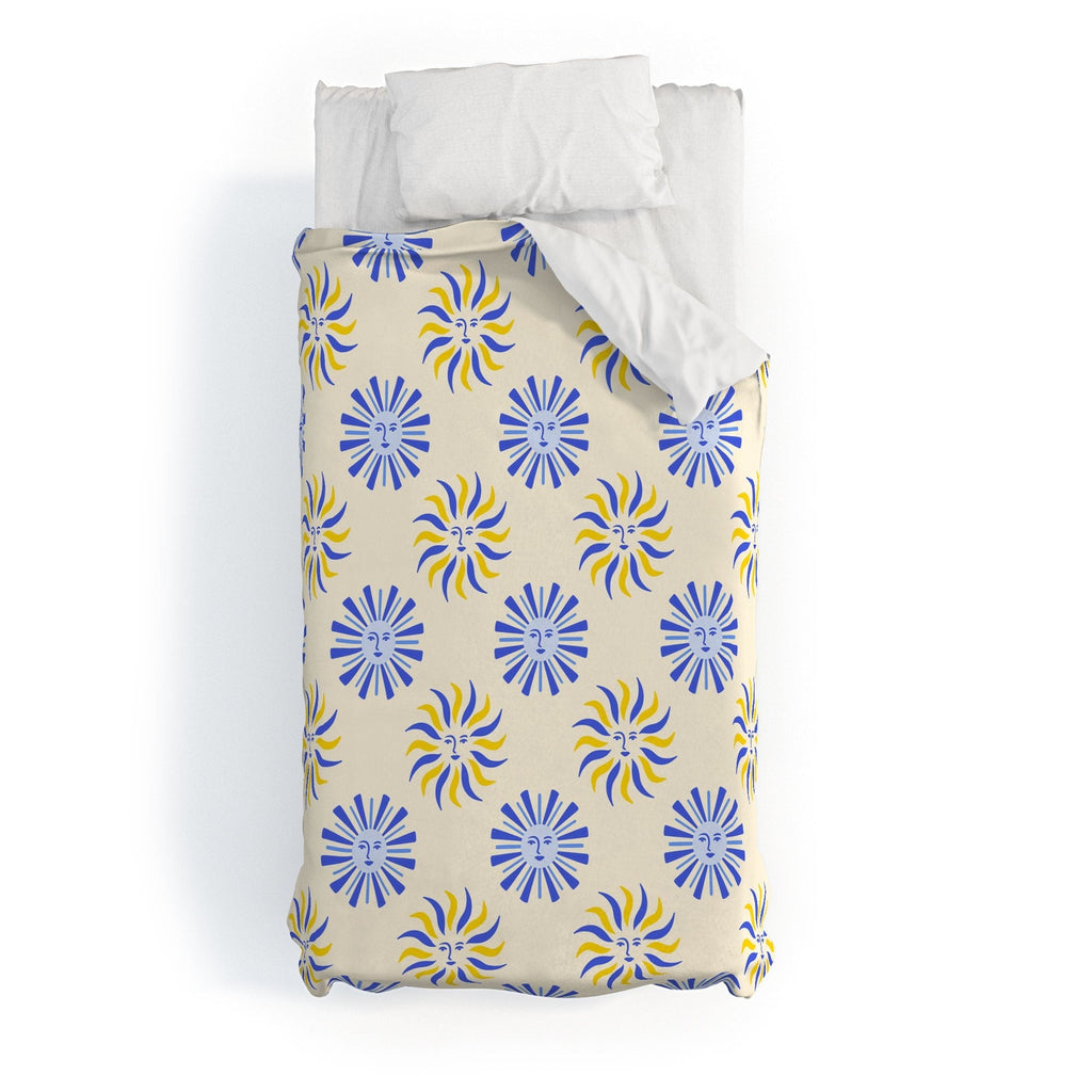 Design by Spark Dolce Vita Radial Sun Flames Duvet Cover