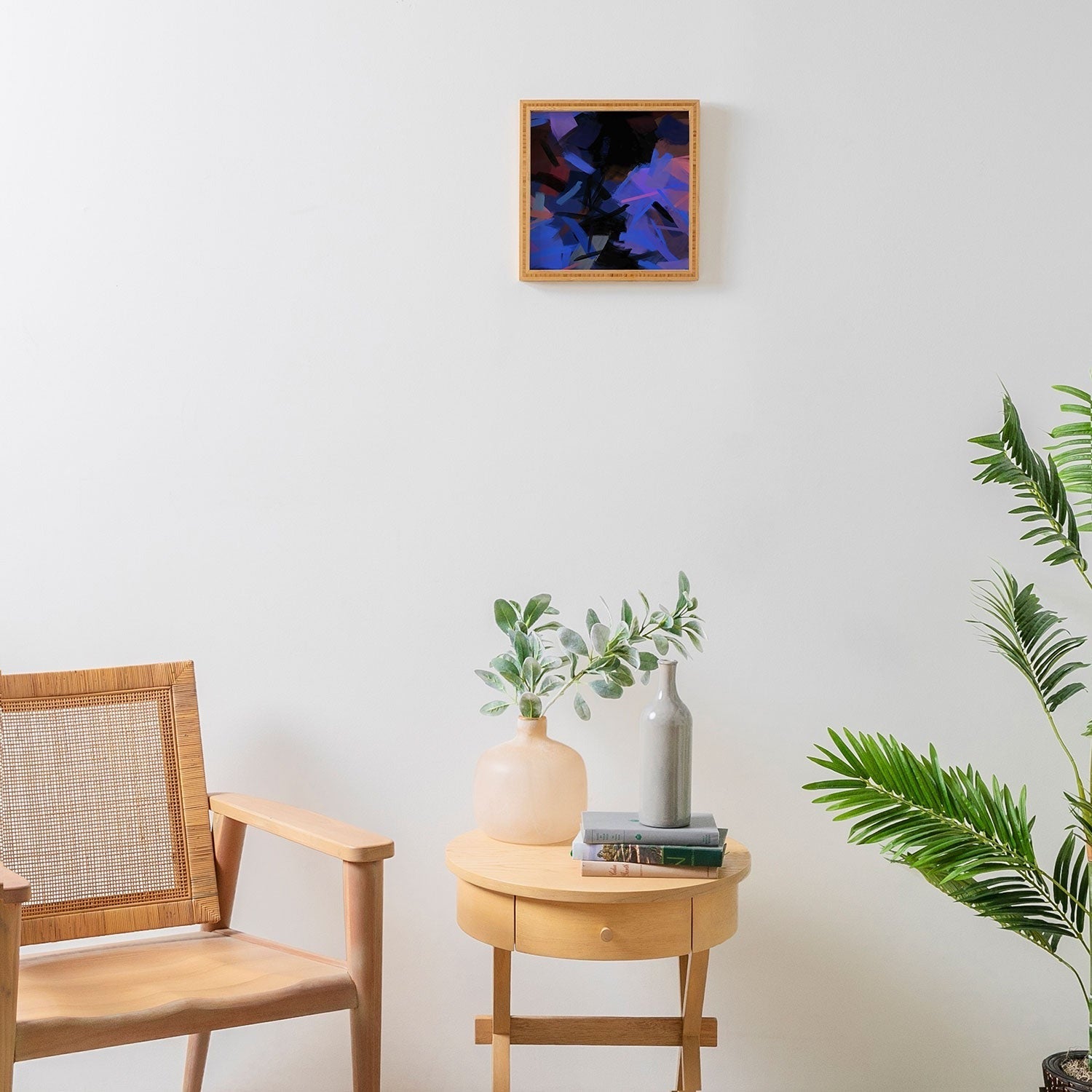 83 Oranges Midnight Sparks Framed Wall Art