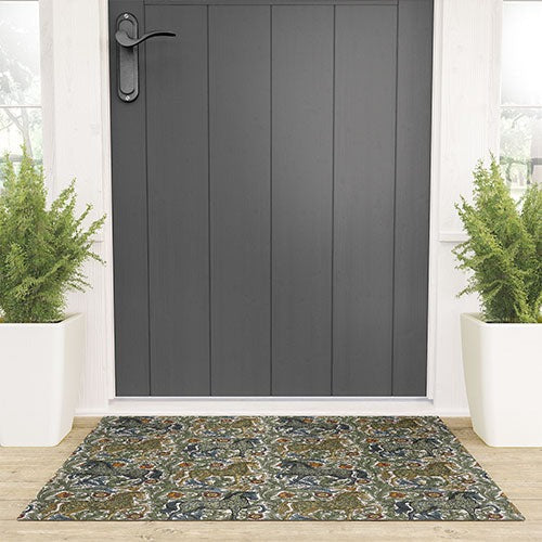 Marta Barragan Camarasa Renaissance Horse Garden Welcome Mat