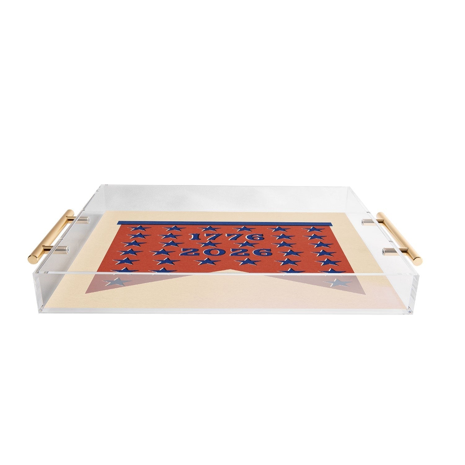 DENY Designs Star Banner Acrylic Tray