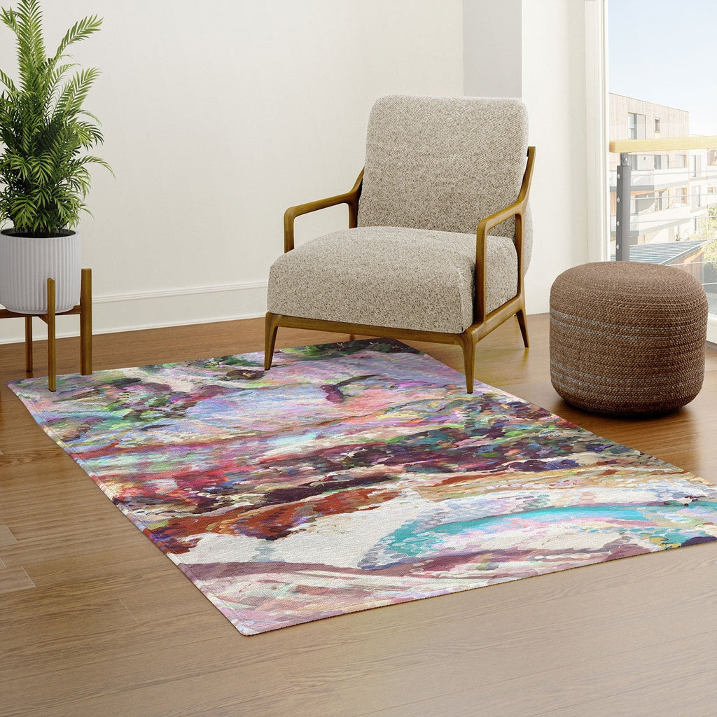 83 Oranges Sequin Haze Area Rug