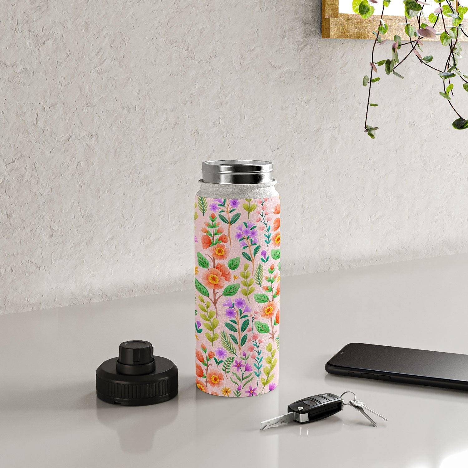 Pimlada Phuapradit Ditsy Spring Floral Water Bottle