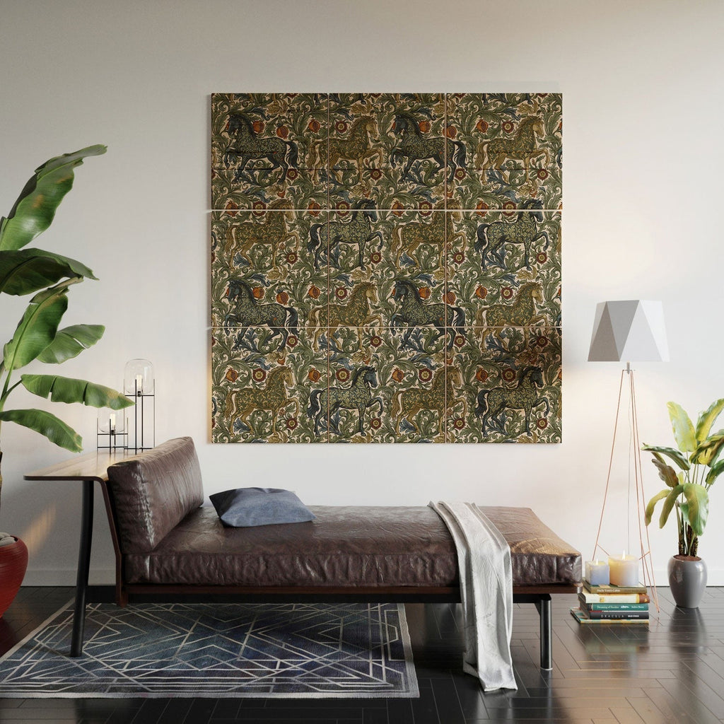 Marta Barragan Camarasa Renaissance Horse Garden Wood Wall Mural