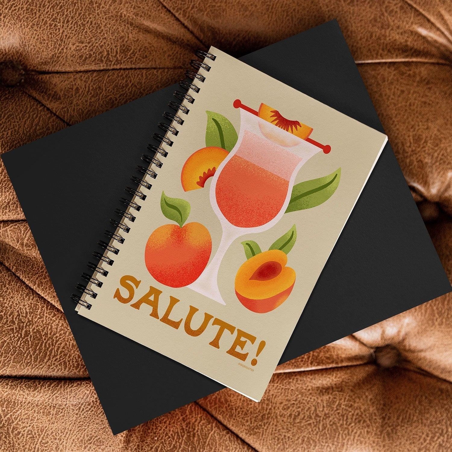 Jessica Molina Bellini Spiral Notebook