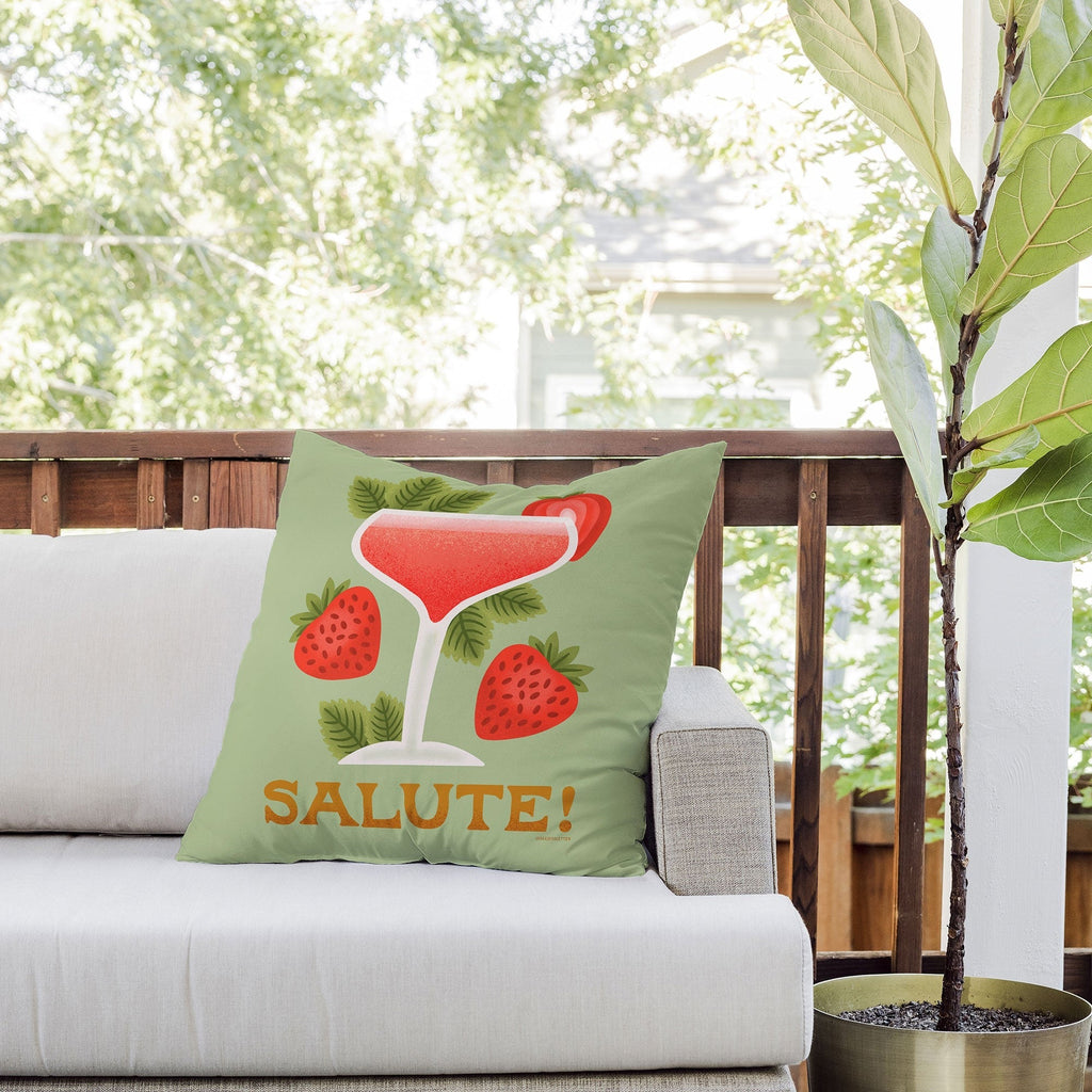 Jessica Molina Rossini Outdoor Throw Pillow