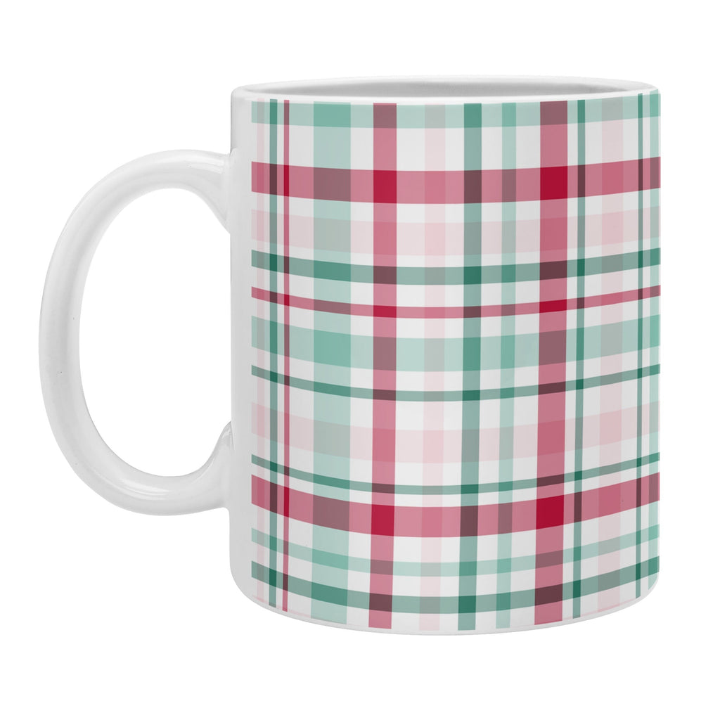Lisa Argyropoulos Merry Vintage Plaid Coffee Mug