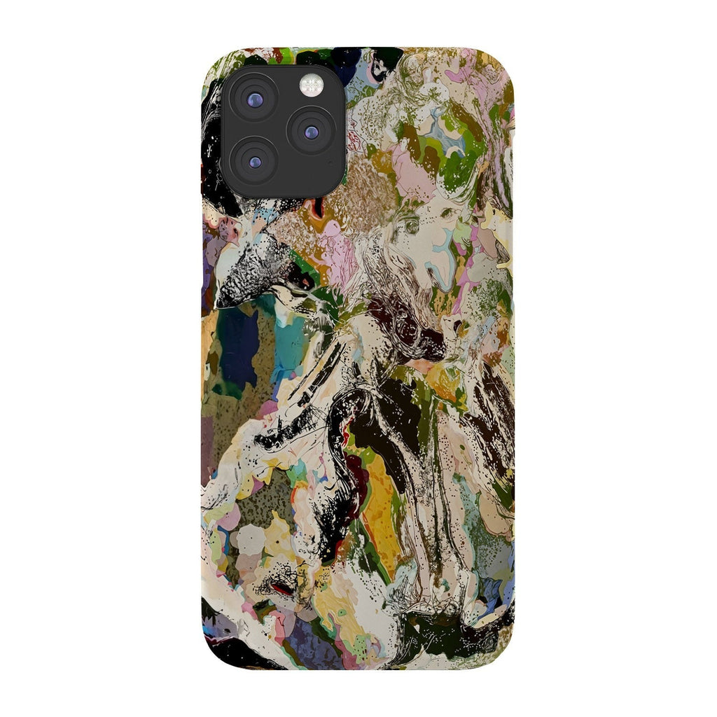 83 Oranges Echoes Beneath the Surface Phone Case