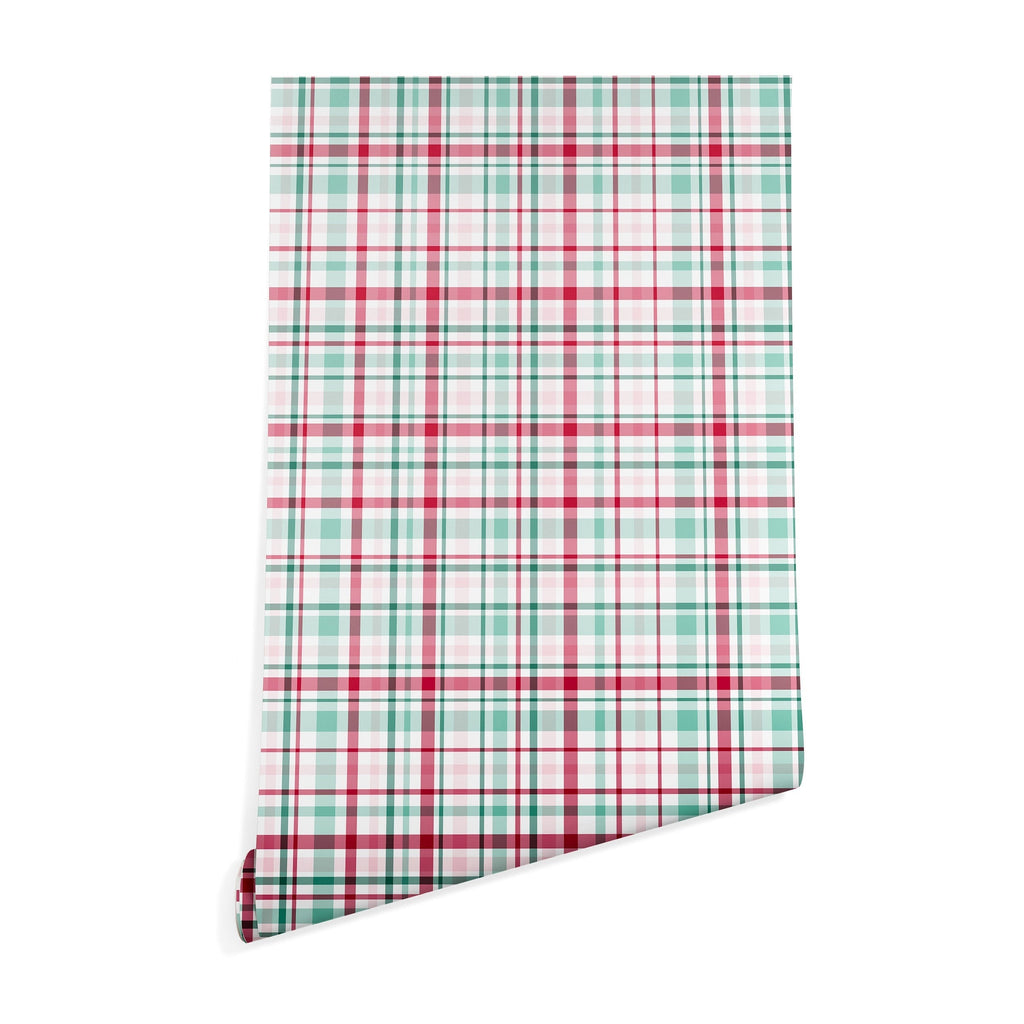 Lisa Argyropoulos Merry Vintage Plaid Wallpaper