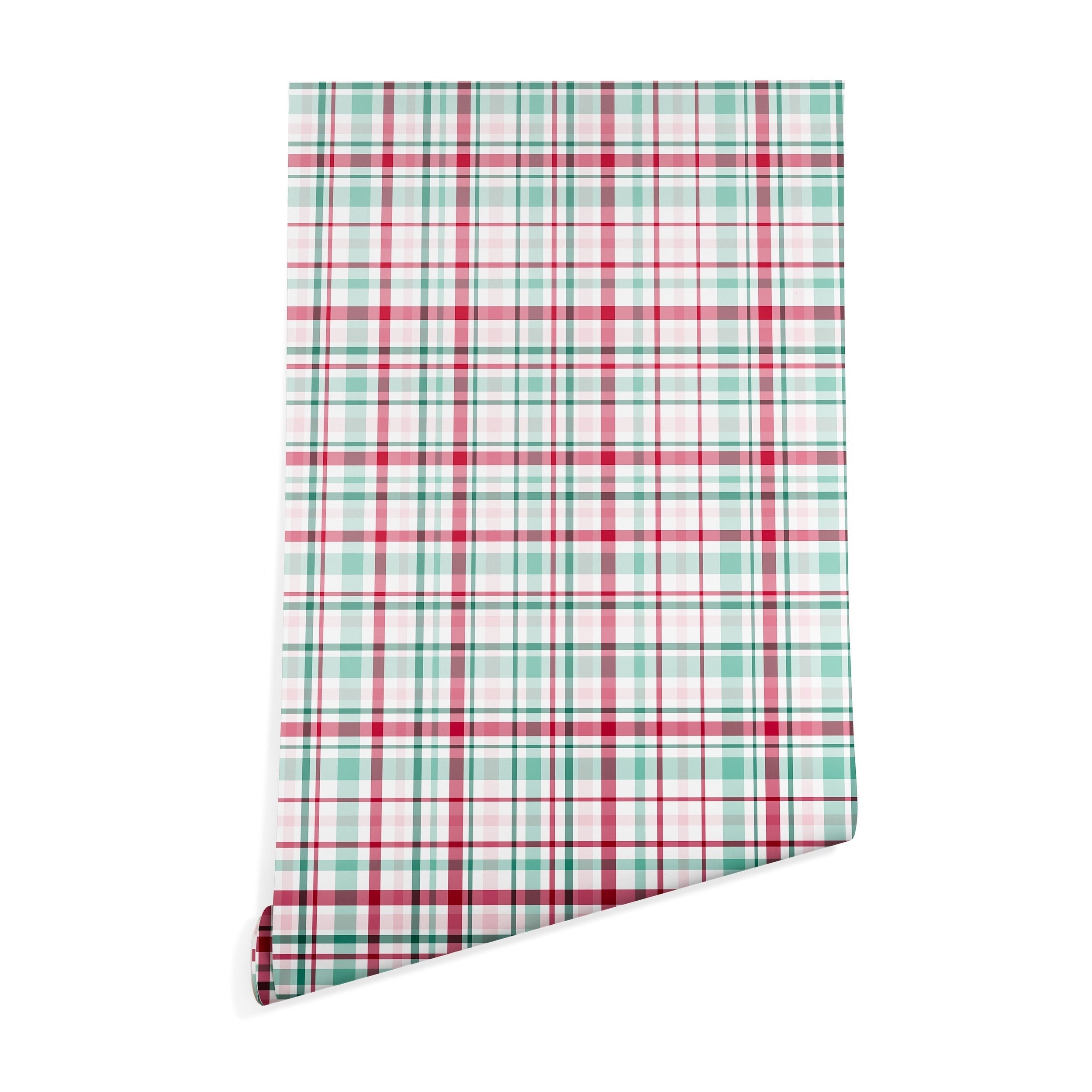 Lisa Argyropoulos Merry Vintage Plaid Wallpaper