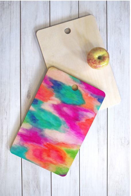 Watercolor Cutting Board Two Pack