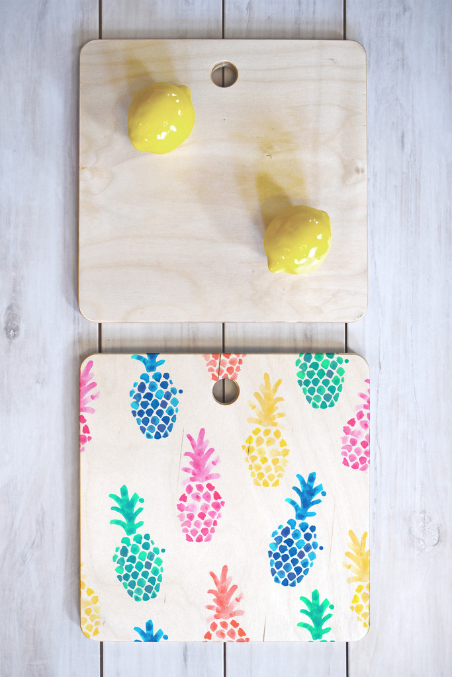 Watercolor Cutting Board Two Pack
