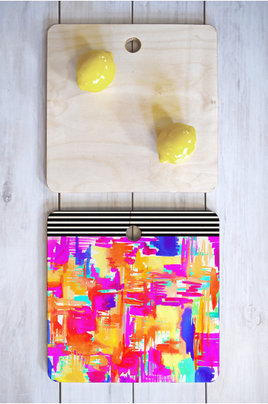 The Brighter the Better Cutting Board Two Pack