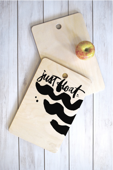 Beachy Vibes Cutting Board Two Pack