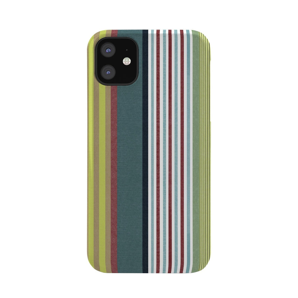 Marta Barragan Camarasa Colorful Stripe Delight Phone Case