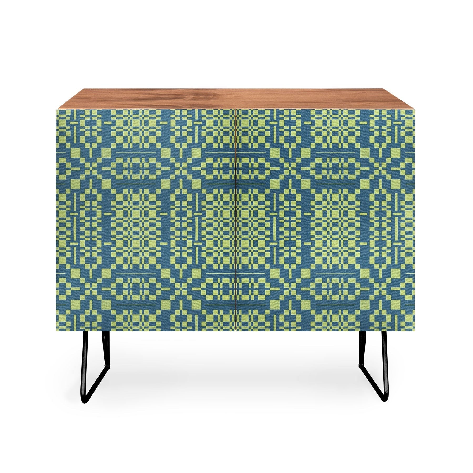 Marta Barragan Camarasa Nostalgic Grid Design Credenza