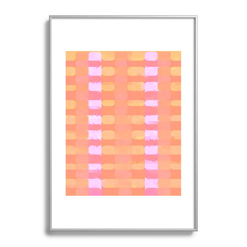 Mirimo Spring glare Metal Framed Art Print