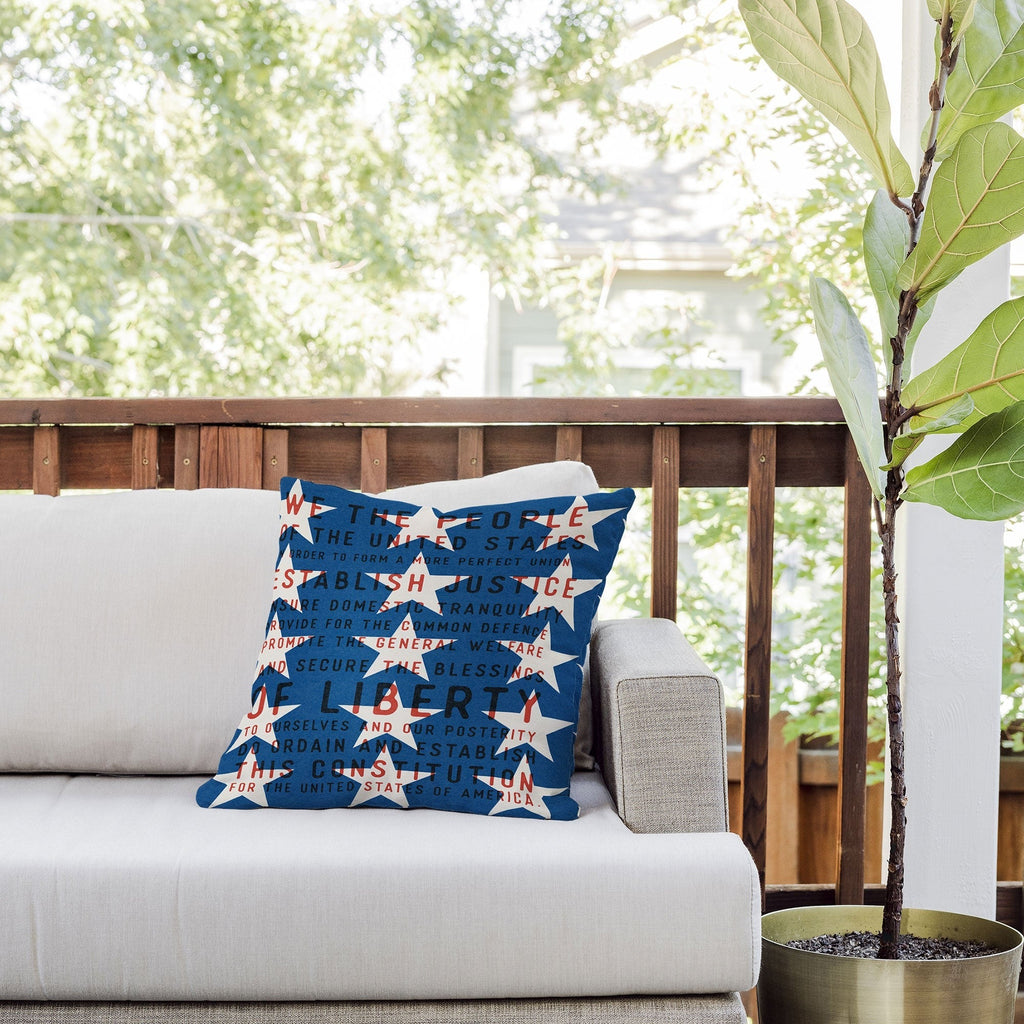 DENY Designs Starred Preamble Outdoor Throw Pillow