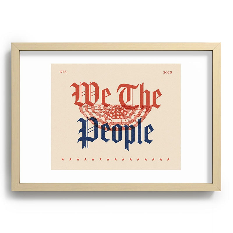 DENY Designs We The People ii Recessed Framing Rectangle