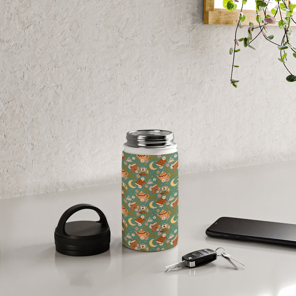 Avenie Moonlit Reading Nook I Water Bottle