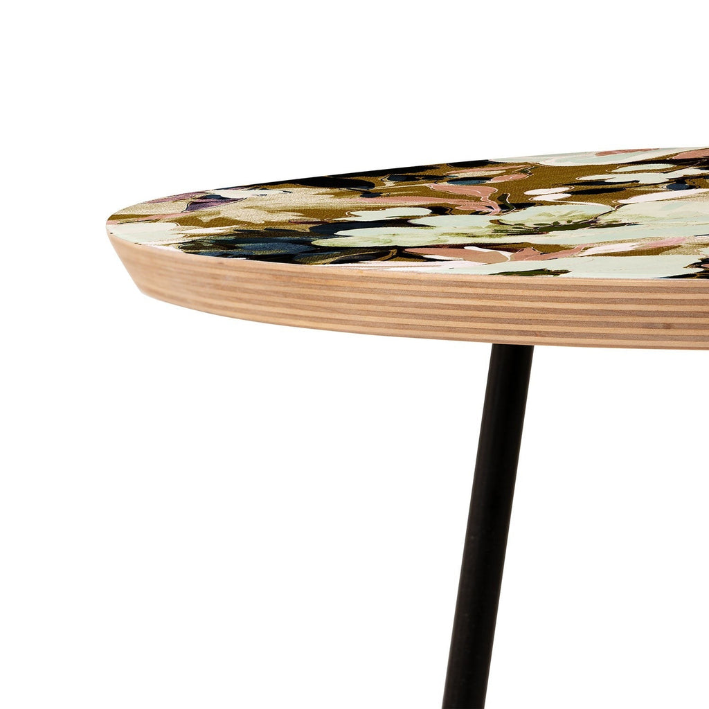 Marta Barragan Camarasa Romantic Floral Fusion Round Side Table