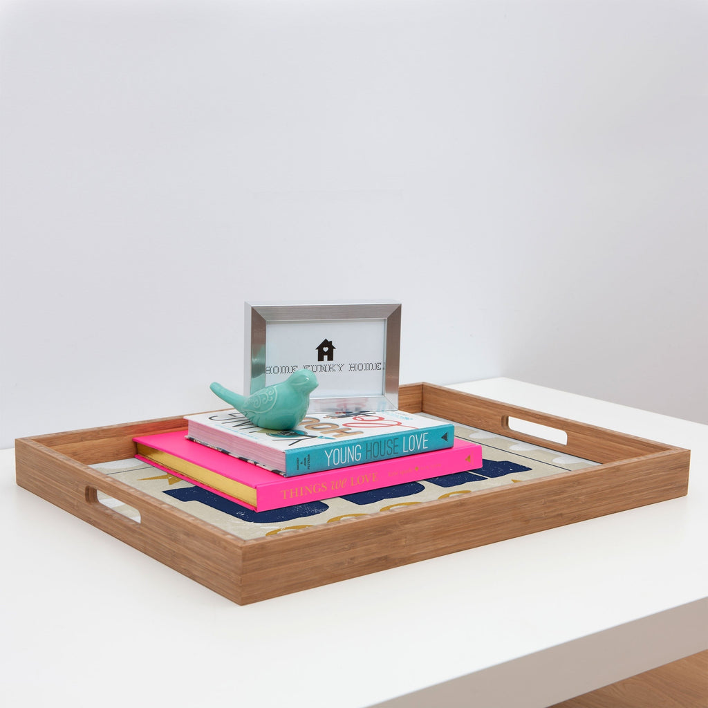 DENY Designs USA Stamp Rectangular Tray