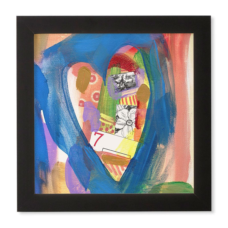 Natalie Baca Lucky in Love Framed Wall Art