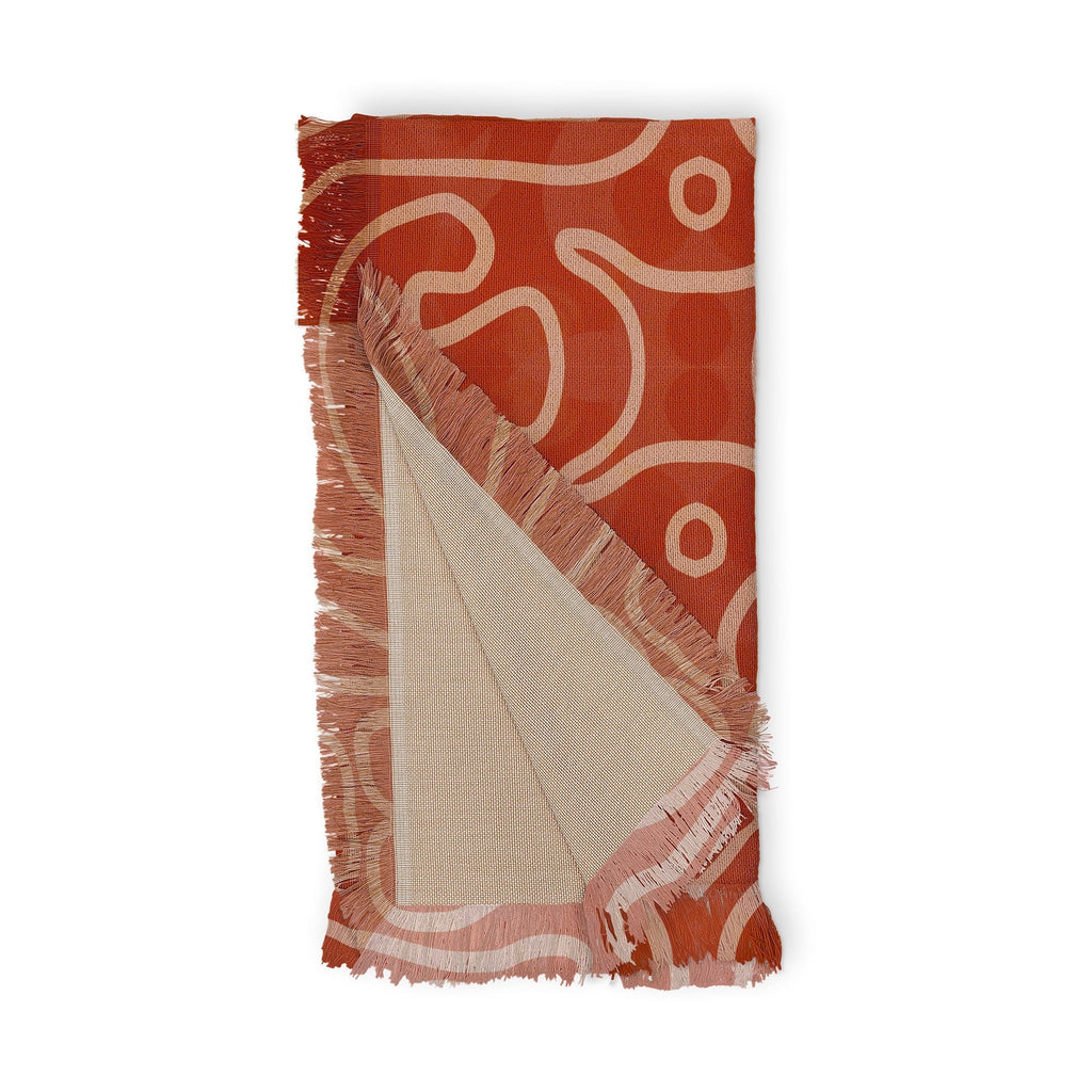 Mirimo Venexiana Burnt Orange Throw Blanket