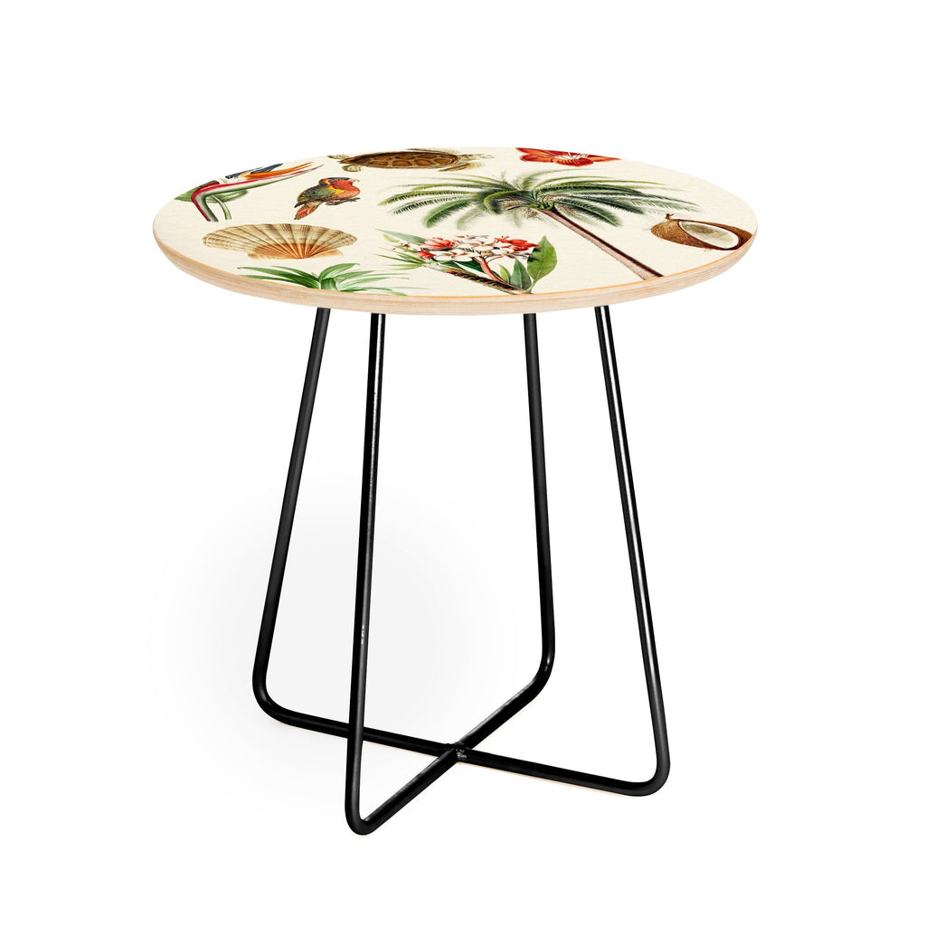 Gal Design Hawaii Collection Round Side Table