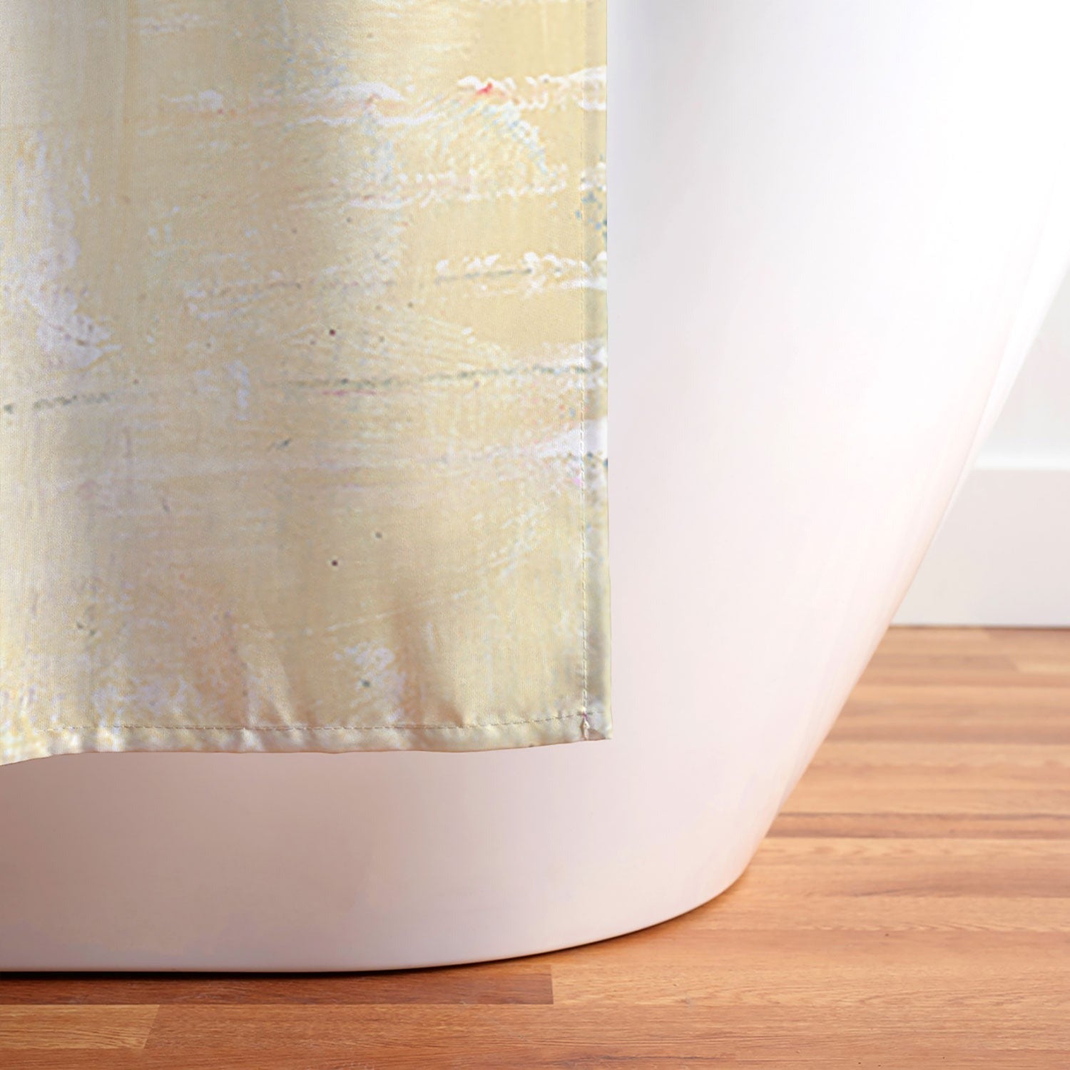 Sophia Buddenhagen Grey Stiletto Shower Curtain