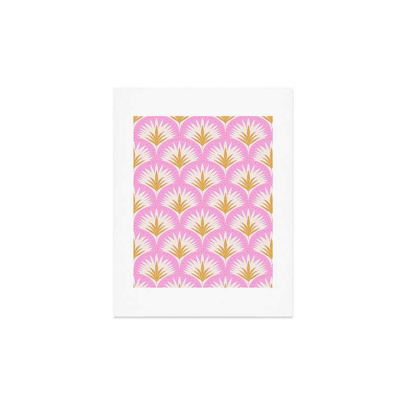 Jennifer Labre Pink Palmetto Art Print
