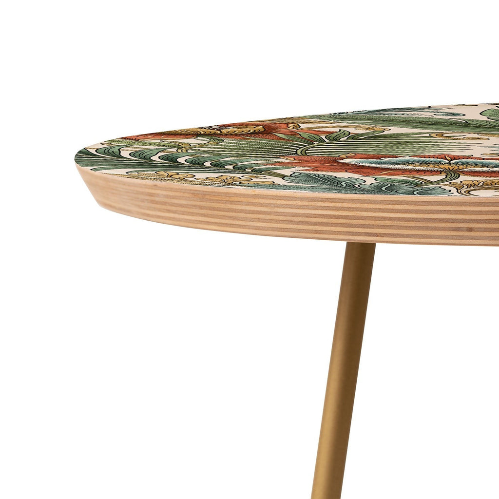 Marta Barragan Camarasa Retro Jungle Garden Round Side Table