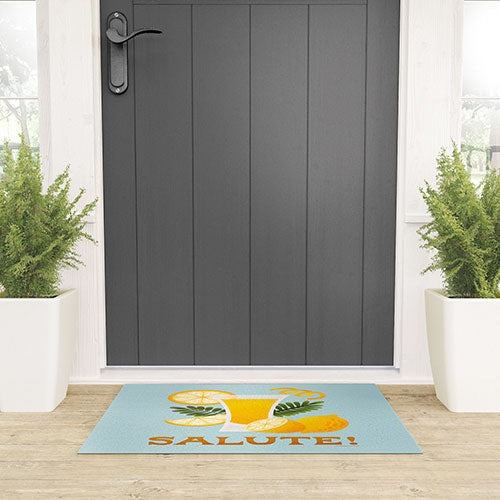 Jessica Molina Limoncello Cocktail Welcome Mat