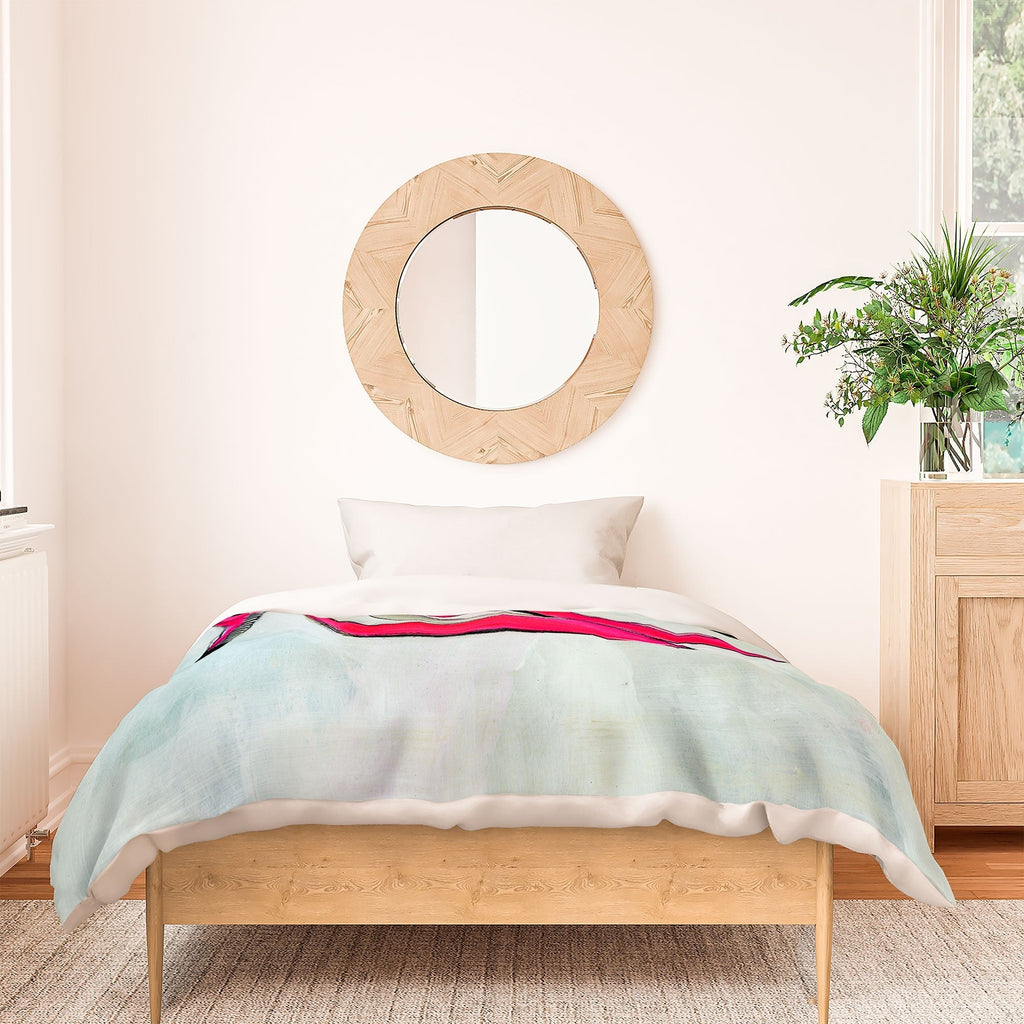 Sophia Buddenhagen Neon Walk Duvet Cover