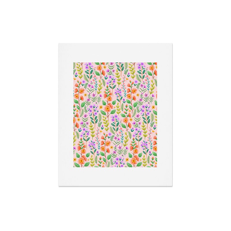 Pimlada Phuapradit Ditsy Spring Floral Art Print