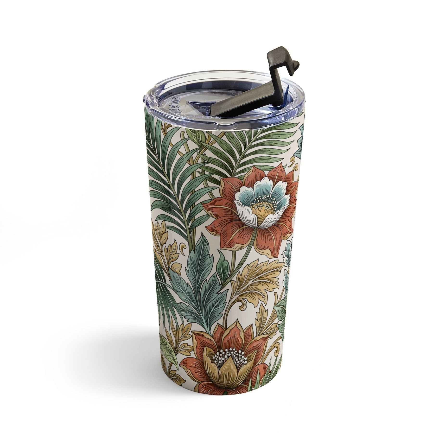 Marta Barragan Camarasa Retro Jungle Garden Travel Mug