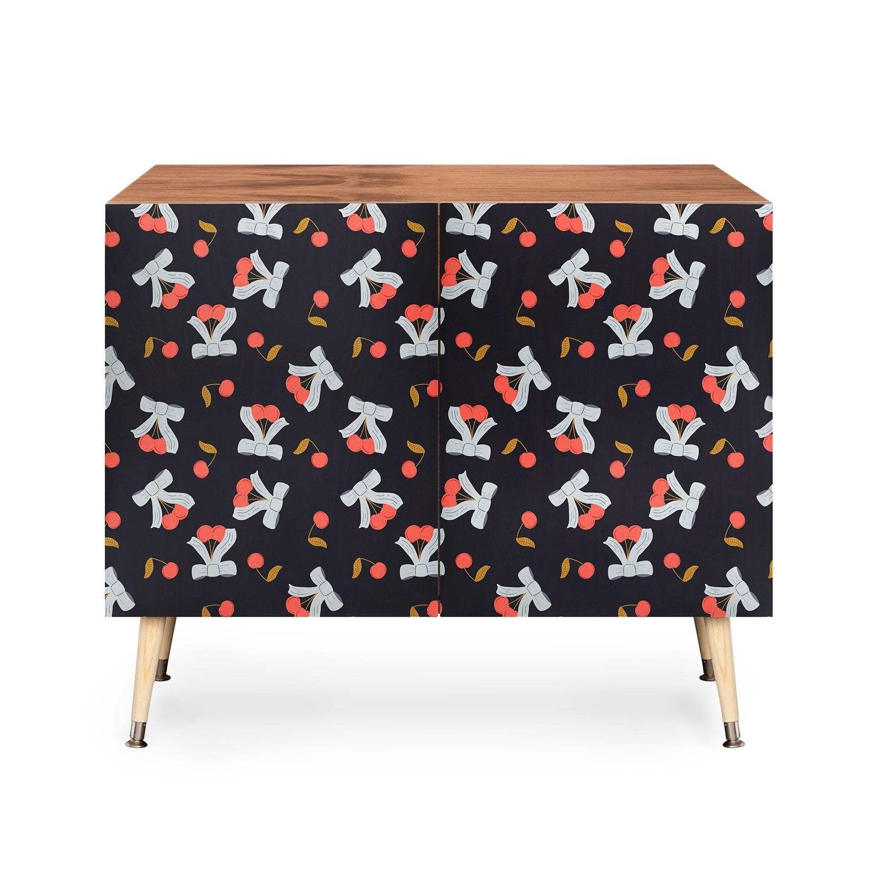 Jennifer Labre Cherries and Bows Credenza