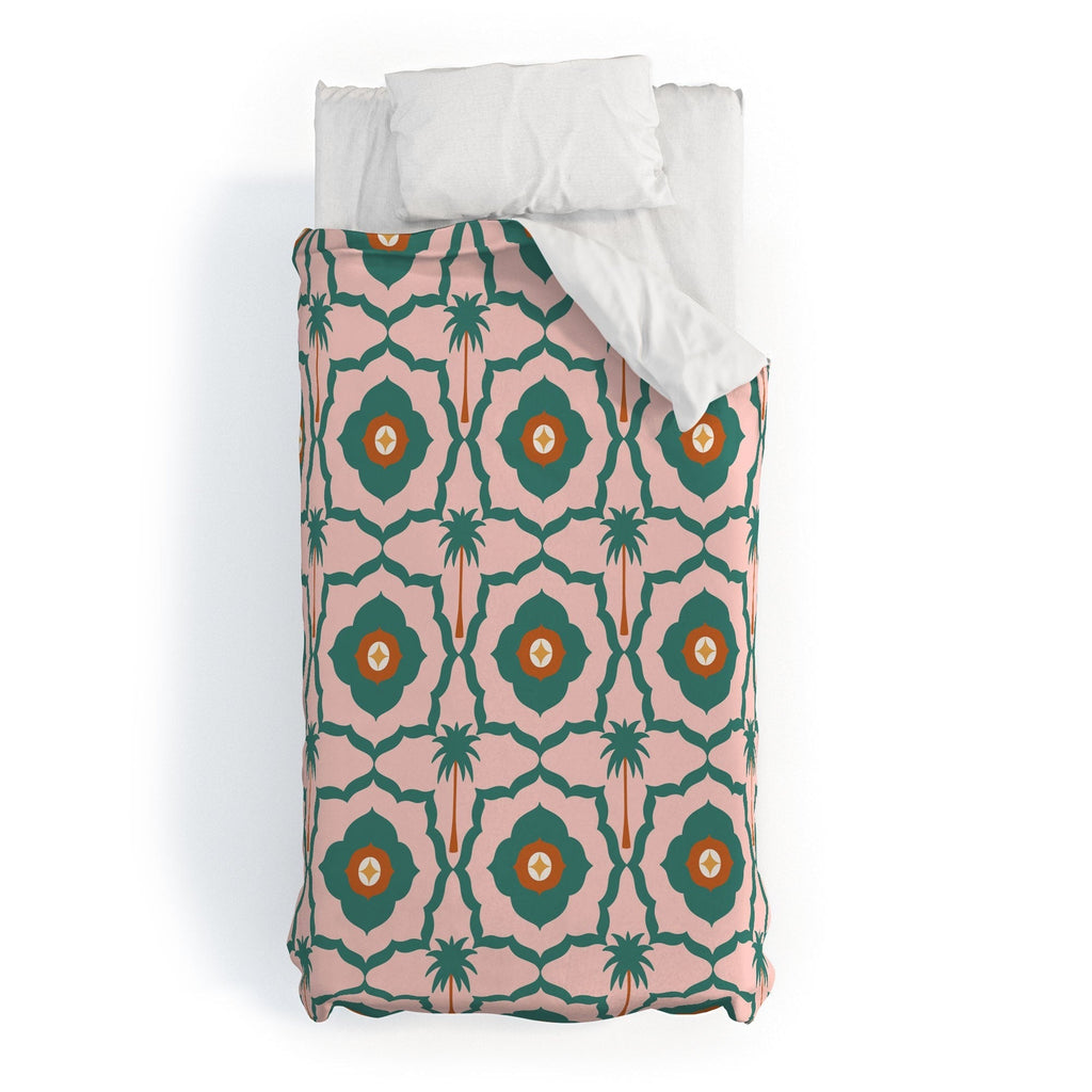 Design by Spark Mid Mod Palm Springs Duvet Cover