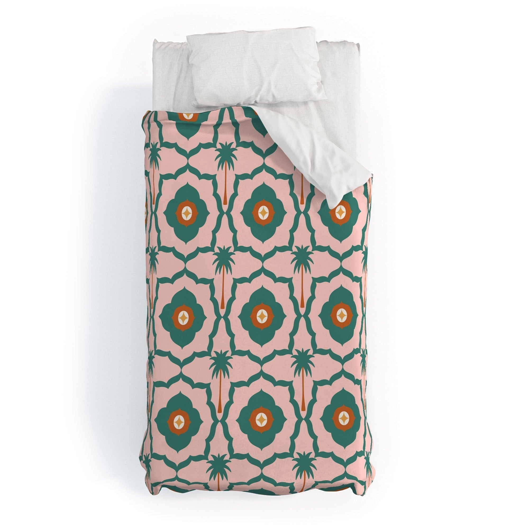 Design by Spark Mid Mod Palm Springs Duvet Cover