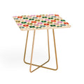 LouBruzzoni Retro Star Block Pattern Side Table