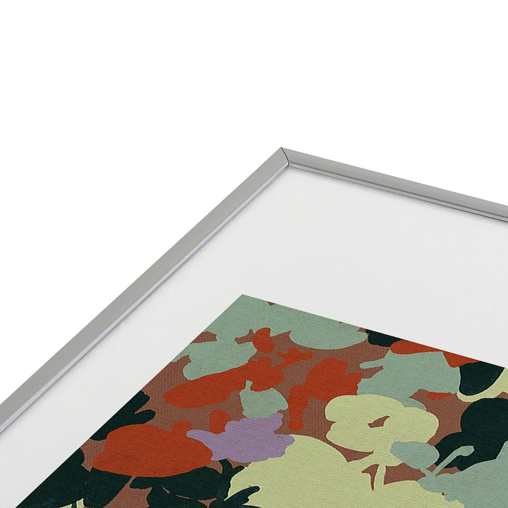 Marta Barragan Camarasa Retro Bloom Medley Metal Framed Art Print