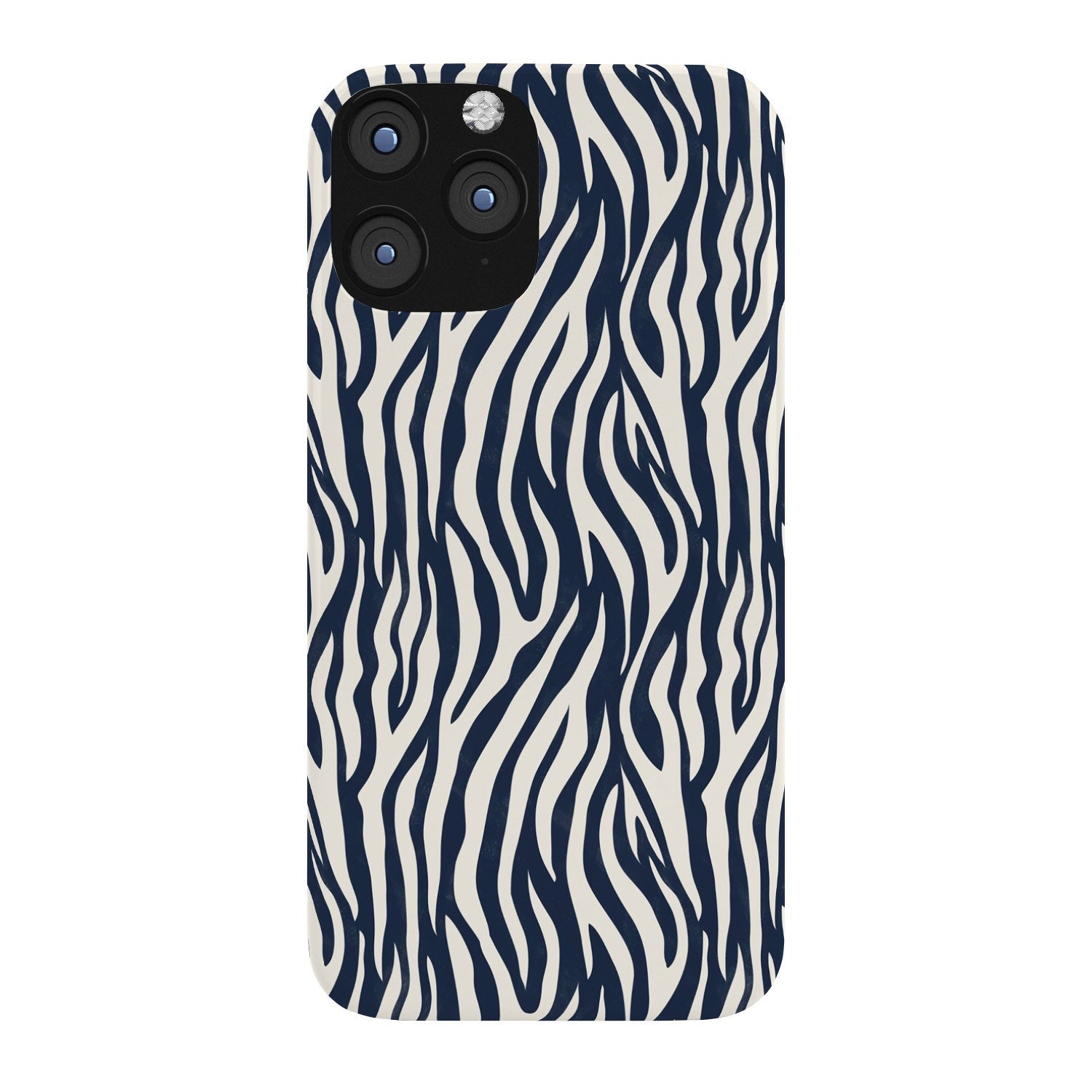 Avenie BR Navy Tiger Stripes Phone Case