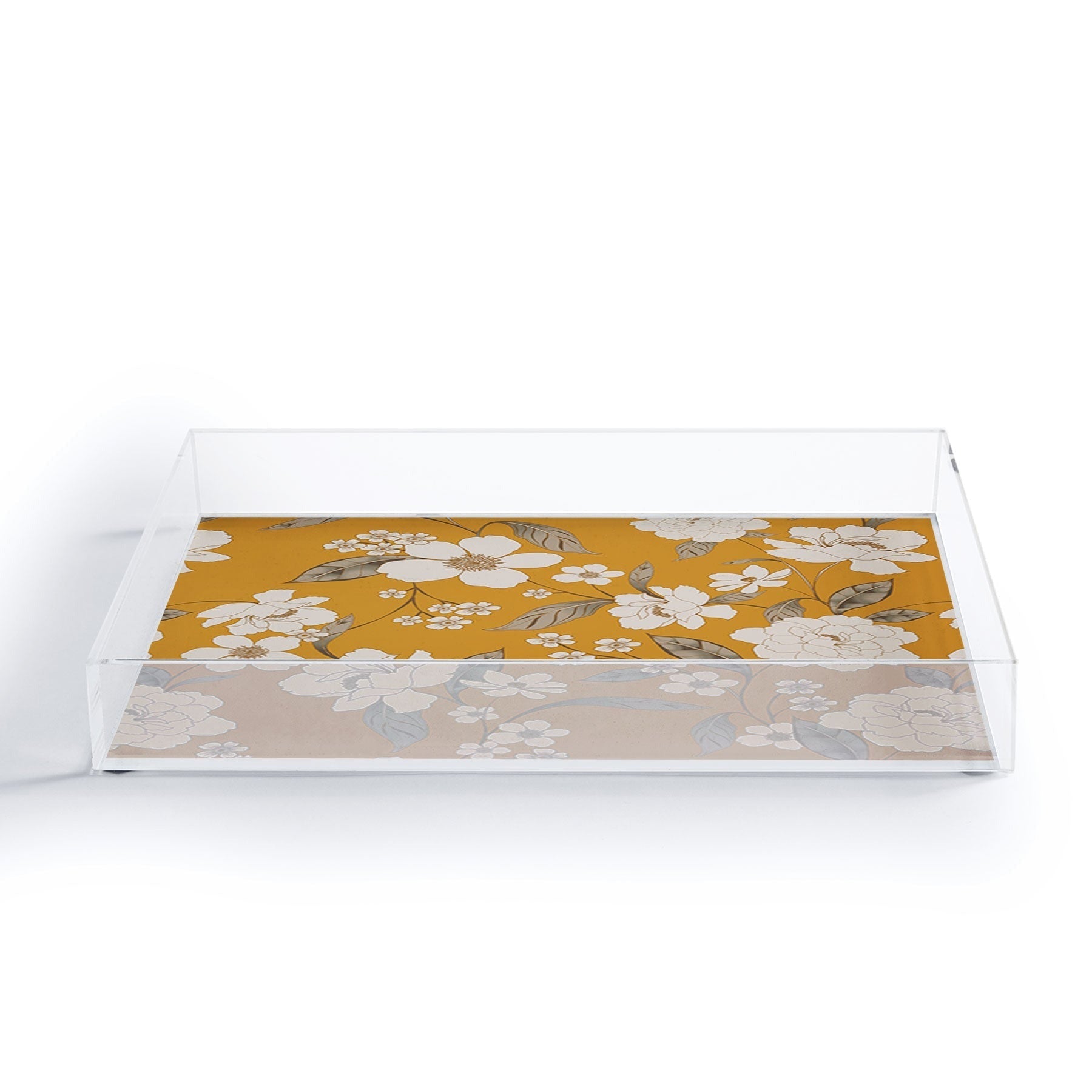 Gabriela Fuente Roberta Sunflower Acrylic Tray