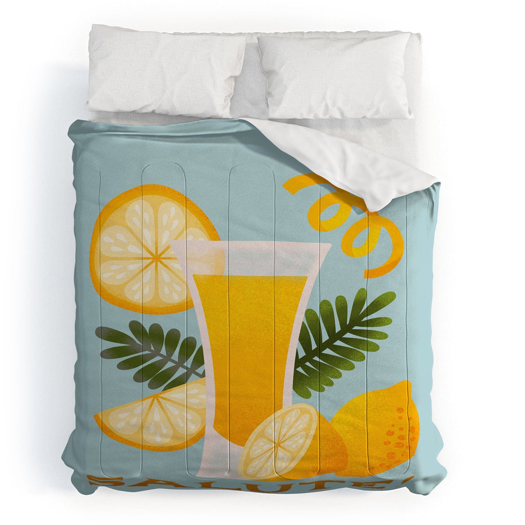 Jessica Molina Limoncello Cocktail Comforter