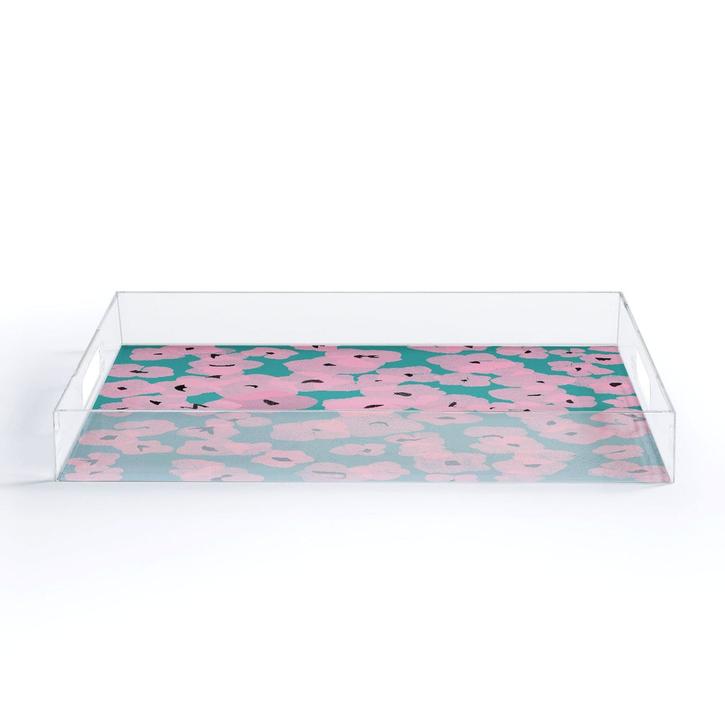Garima Dhawan hydrangea 14 Acrylic Tray