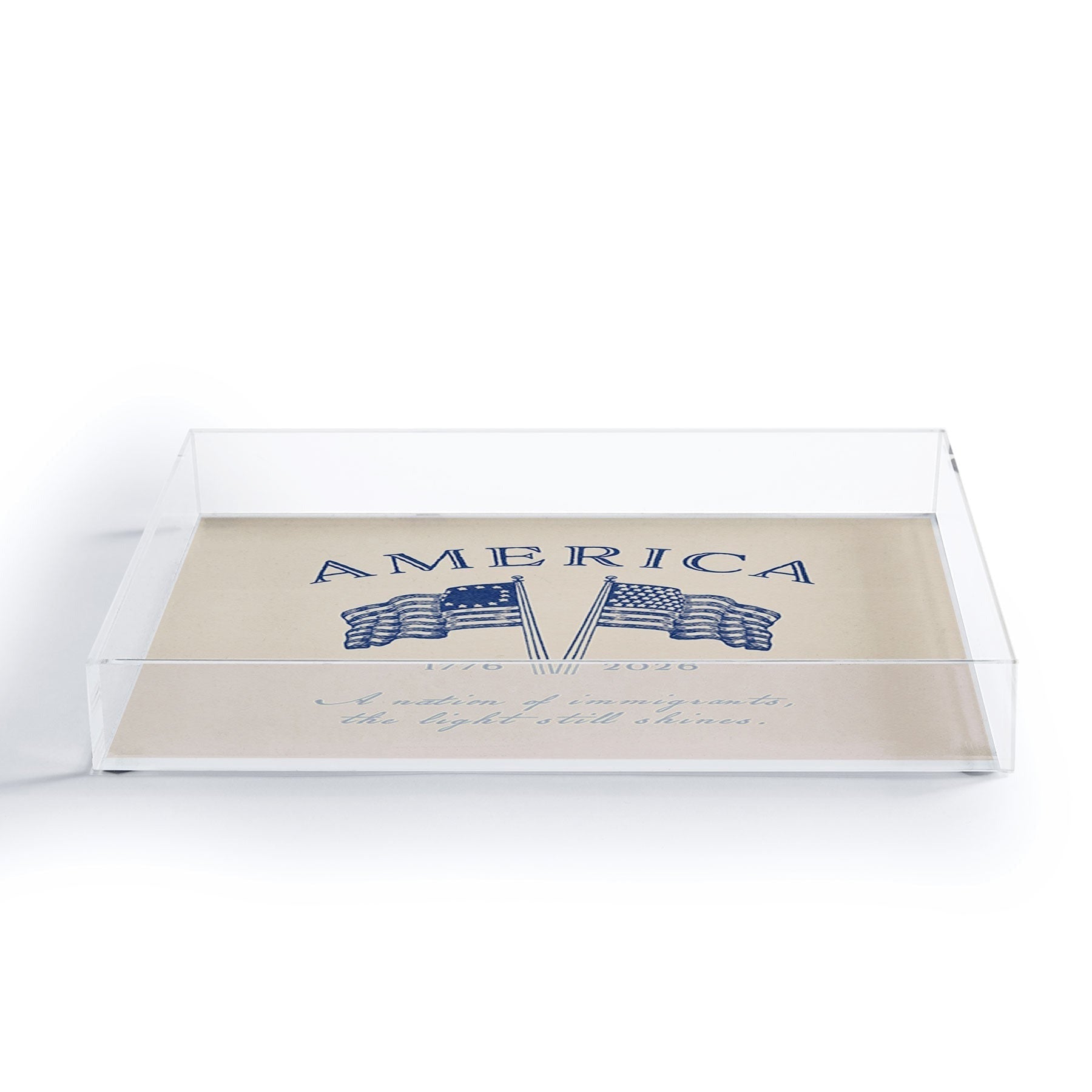 DENY Designs America250 Acrylic Tray