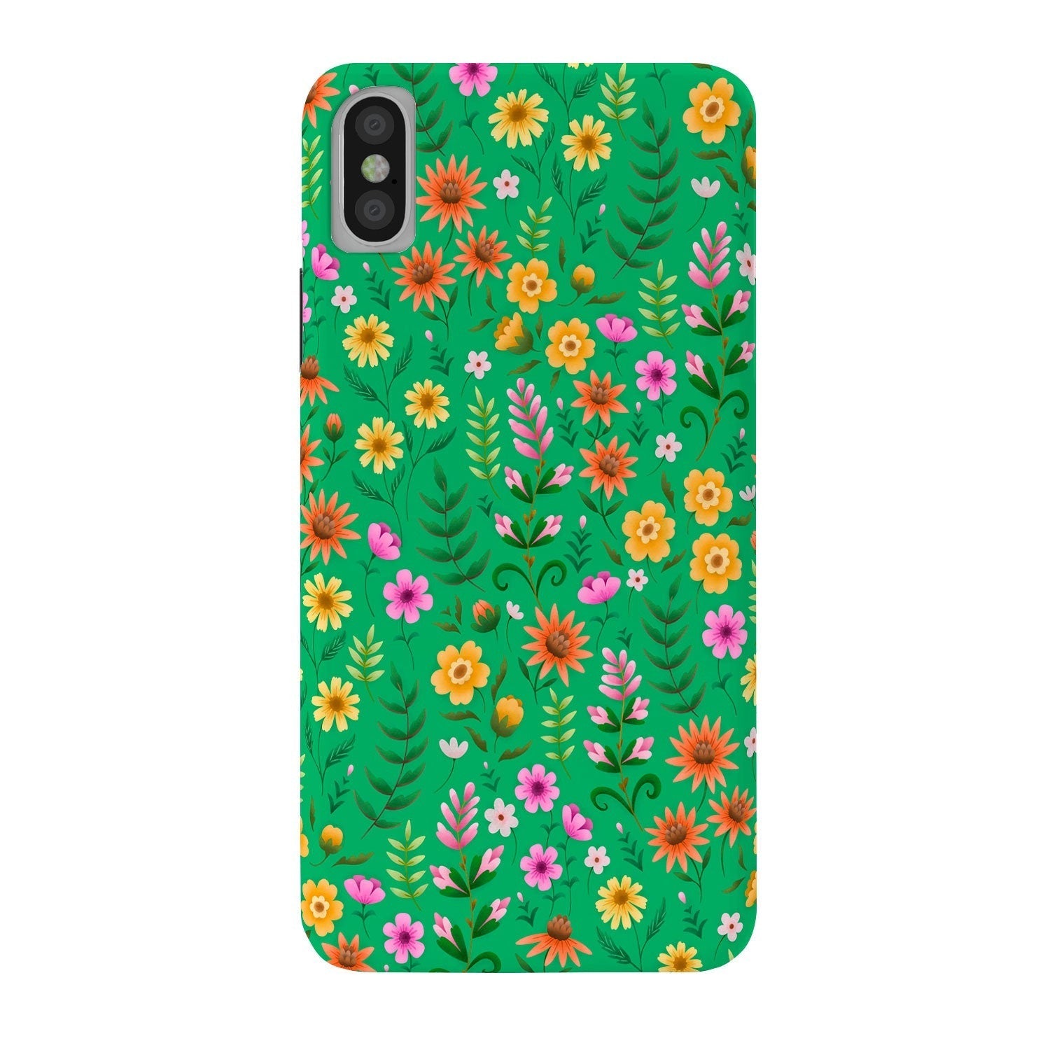 Pimlada Phuapradit Ditsy Spring Floral Green Phone Case