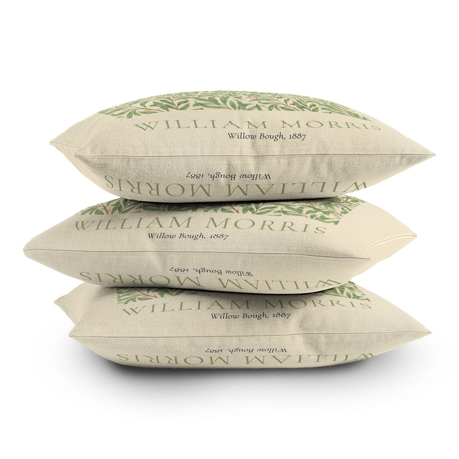 DENY Designs William Morris Willow Bough 1887 Outdoor Throw Pillow