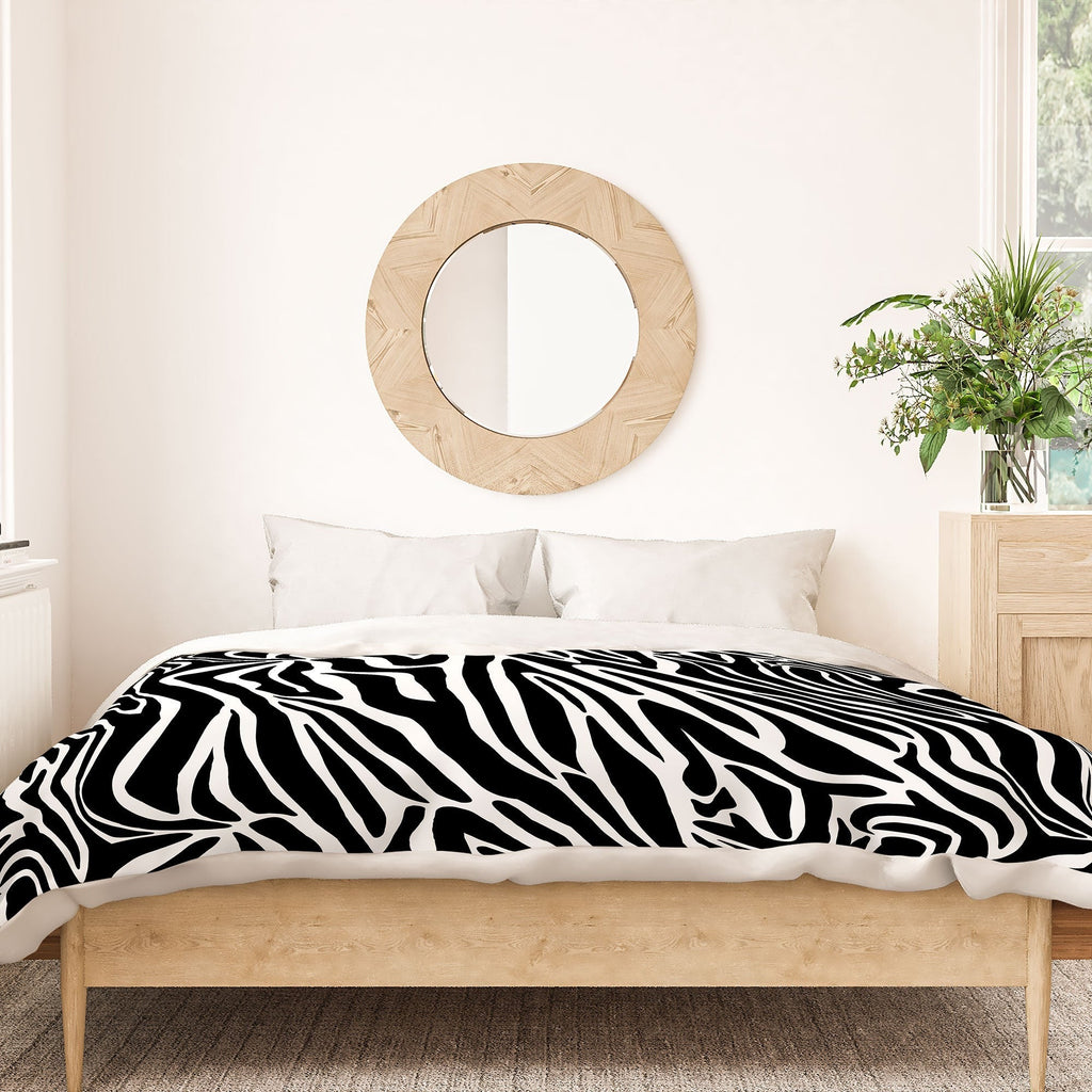 Jennifer Labre Wild Zebra Duvet Cover